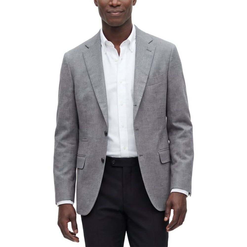 Eleventy Mens  Single-Breasted Cashmere-Blend Jacket